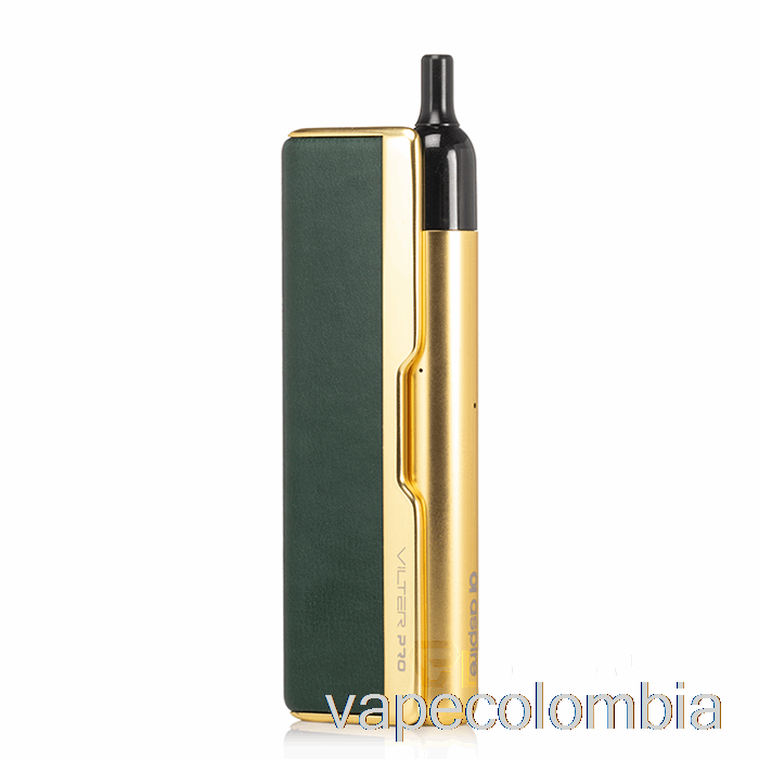 Vape Desechable Aspirar Vilter Pro Pod Kit Verde Cazador De Oro